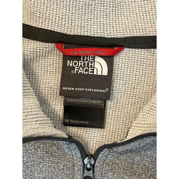 The North Face Mens Grey FlashDry Pullover Long Sleeve Jacket Size XL - Picture 4 of 8